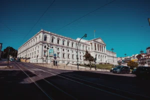 Exterior of a public administration building